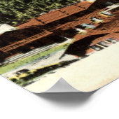 Little Chief Mountain, Glacier National Park, MT Poster (Ecke)