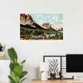 Little Chief Mountain, Glacier National Park, MT Poster (Heimbüro)