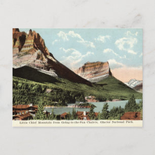 Little Chief Mountain, Glacier-Nationalpark, MT Postkarte