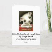 Little Chihuahua Karte (Rückseite)