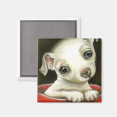 Little Chihuahua Magnet (Vorderseite/Rückseite)