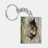 Little Chipmunk Schlüsselanhänger (Vorderseite links)
