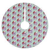 Little Chloe Polyester Weihnachtsbaumdecke (Vorderseite)