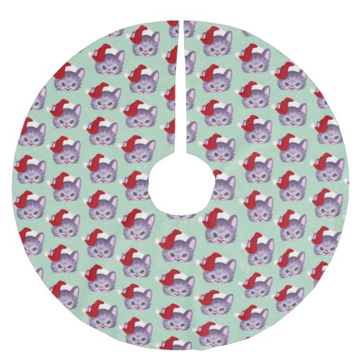 Little Chloe Polyester Weihnachtsbaumdecke (Vorderseite)