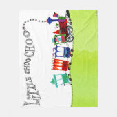 Little Choo Choo Fleecedecke (Vorderseite)