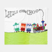 Little Choo Choo Fleecedecke (Vorderseite (Horizontal))
