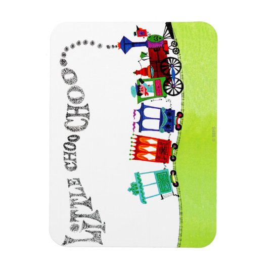 Little Choo Choo Magnet (Vertikal)