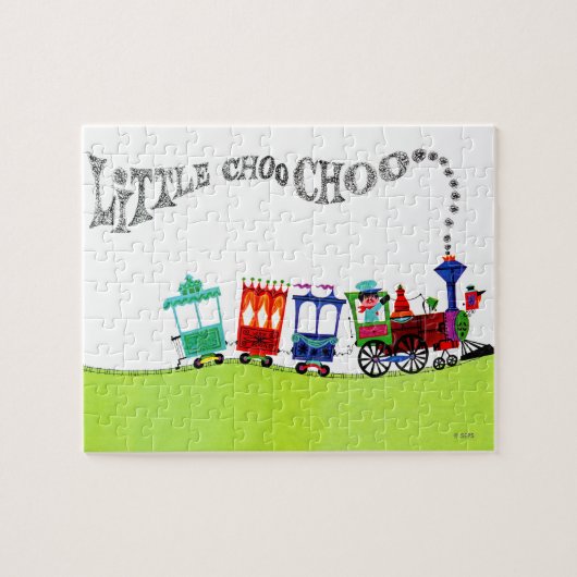 Little Choo Choo Puzzle (Horizontal)