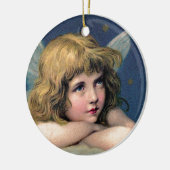 Little christmas angel keramik ornament (Links)