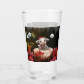 Little christmas cow glas (Rückseite)