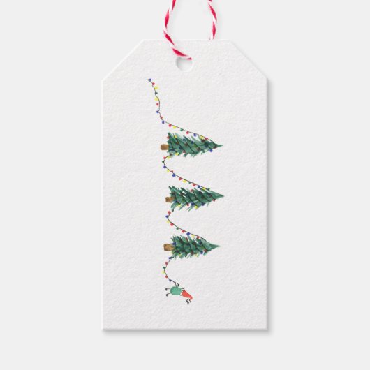 Little Christmas Elf Geschenkanhänger (Vorderseite)