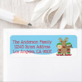 Little Christmas Elfs Return Address Label (Insitu)