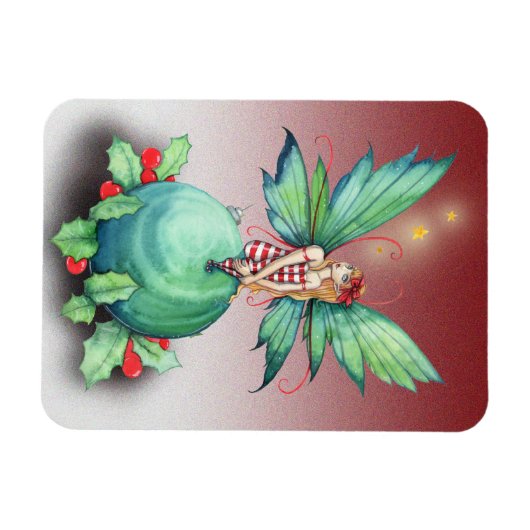Little Christmas Fairy Magnet (Horizontal)