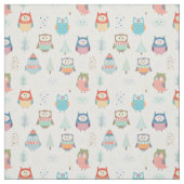 Little Christmas Owls Stoff (Muster)
