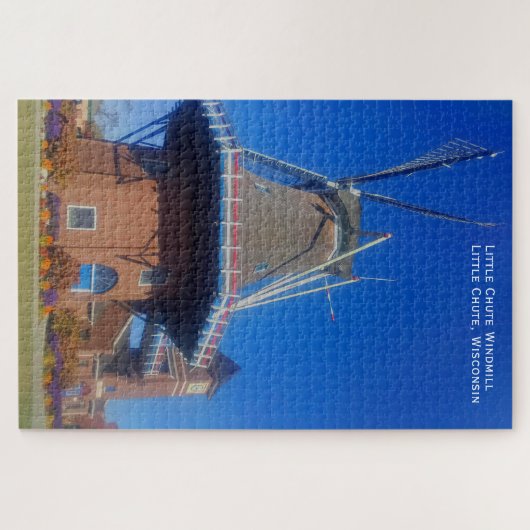 Little Chute Windmill Dutch Smock Mill, Wisconsin Puzzle (Horizontal)