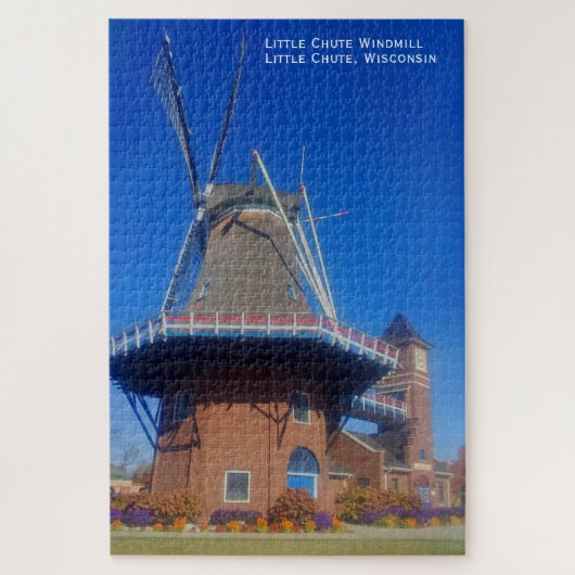 Little Chute Windmill Dutch Smock Mill, Wisconsin Puzzle (Vertikal)