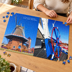 Little Chute Windmühle Niederländische Smock Mühle Puzzle