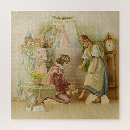 „Little Cinders“ Feen-Kunst von E S Hardy Puzzle (Vertikal)