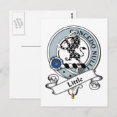 Little Clan Abzeichen Postkarte (Vorne/Hinten)