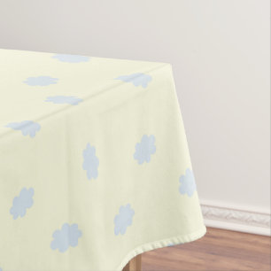 Little Cloud Pastel Yellow Tischdecke