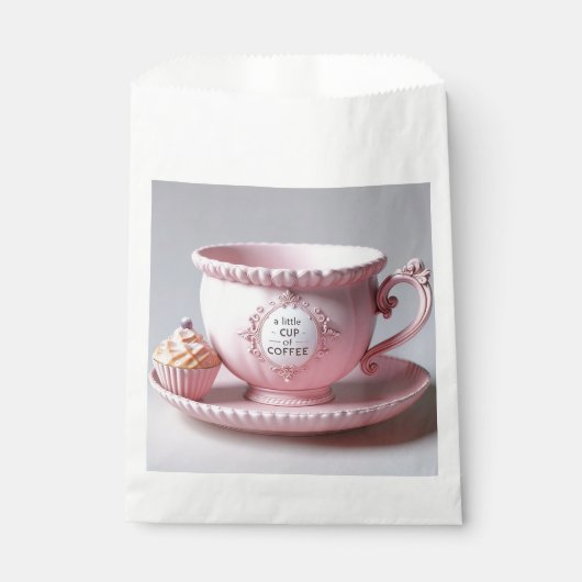 Little Coffee Cup, Chocolate Packaging, by Natasha Geschenktütchen (Vorderseite)