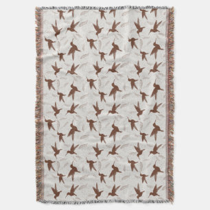 Little Colibri nahtlos Muster - leicht Decke