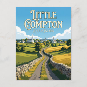 Little Compton, Rhode Island Postkarte
