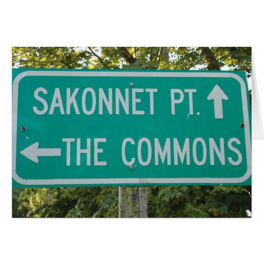 Little Compton, RI - Commons, Sakonnet Point Card (Vorderseite (Horizontal))