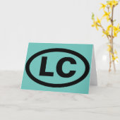 Little Compton, RI LC Karte (Gelbe Blume)