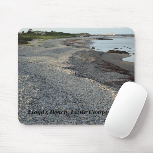 Little Compton, RI - Lloyd's Beach Mousepad (Mit Mouse)