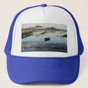 Little Compton, RI - Sakonnet Point, Hafen Truckerkappe