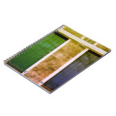 Little Compton, RI Summer Beach Bath Houses (LC) Notizblock (Linke Seite)