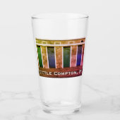 Little Compton, RI Summer Beach Cabanas (LC) Glas (Vorderseite)