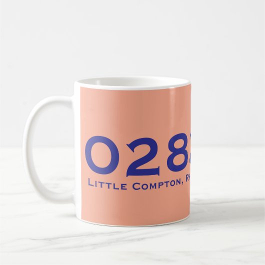 Little Compton, RI Zip Code - 02837 - Sakonnet, LC Kaffeetasse (Links)