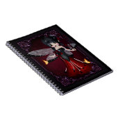 Little Cookie Devil Girl Design 1 Notebook Notizblock (Rechte Seite)