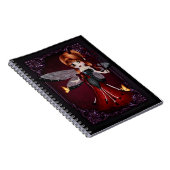 Little Cookie Devil Girl Design 3 Notebook Notizblock (Rechte Seite)
