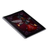 Little Cookie Devil Girl Design 4 Notebook Notizblock (Rechte Seite)