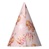 Little Cookie Gingerbrot Mann Mädchen Geburtstag Partyhütchen (Rückseite)