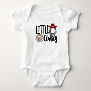 Little Cowboy Baby Bodysuit Strampler