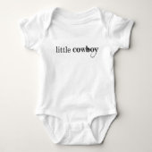 Little Cowboy Baby Strampler (Vorderseite)