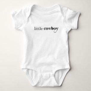 Little Cowboy Baby Strampler
