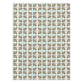 Little Cowboy Baby und Teddy Bear Tischdecke (Vorderseite)