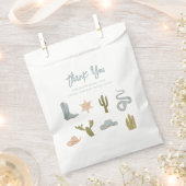 Little Cowboy Blue Baby Dusche Geschenktütchen (Ausgeschnitten)