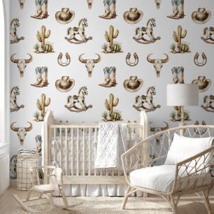 Little Cowboy Boy Kinderzimmer Tapete