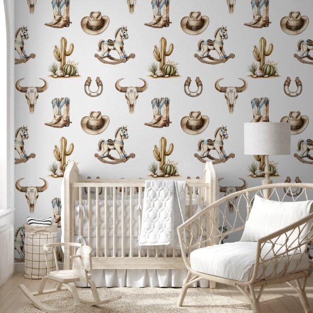 Little Cowboy Boy Kinderzimmer Tapete (Kinder)