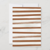 Little Cowboy Pony Western Baby Shower Einladung (Rückseite)