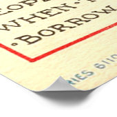 Little Cowboy Poster (Ecke)