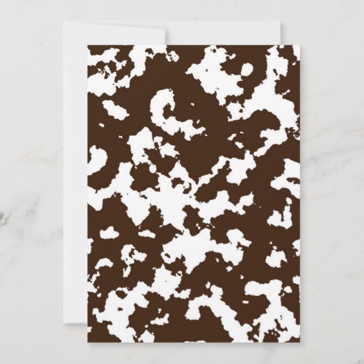 Little Cowboy Twin Boys Western V3 Baby Shower Inv Einladung (Rückseite)