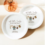 Little Cowboy, Western Wild West Rodeo Kinderdusch Pappteller<br><div class="desc">Kleiner Cowboy,  Western Wild West Rodeo Baby Shower Paper Teller Diese schöne Platte zeigt handgemalte Cliparts mit moderner Typografie. Diese kleine Cowboy-Platte ist ein perfekter Weg,  um Ihren besonderen Tag zu akzentuieren! Perfekt für jede Jahreszeit und passt zu jedem Western,  Land,  rustikalen oder böhmischen Thema Dusche!</div>