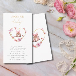 Little Cowgirl ist auf dem Weg Bücher für Baby Begleitkarte